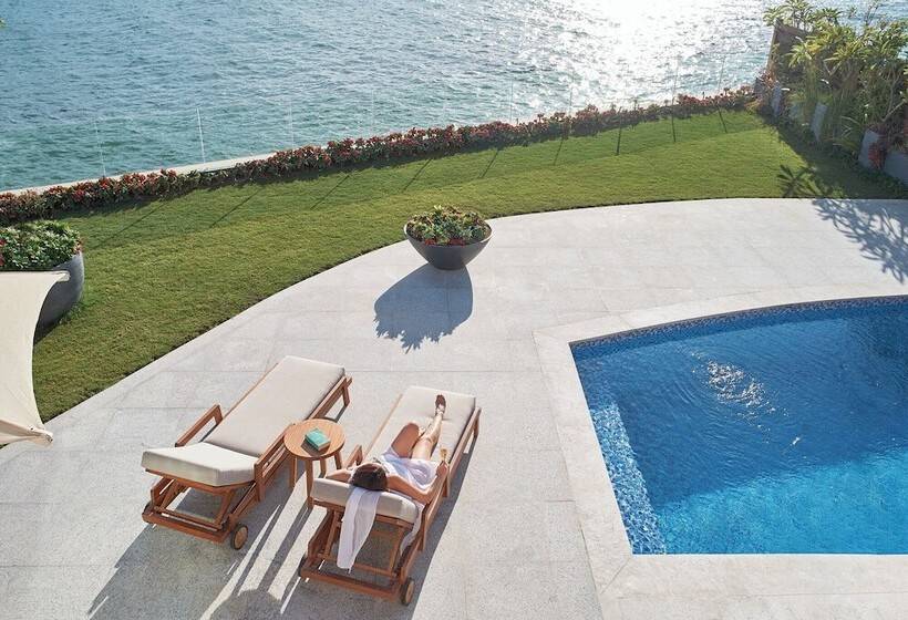 Four Seasons Hotel Alexandria with modern architecture and Mediterranean Sea views