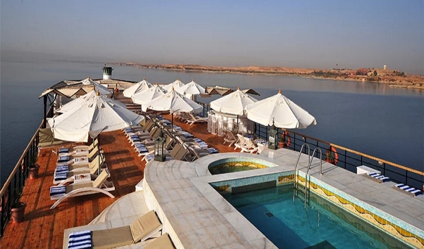 MS Kasr Ibrim lake nasser cruise ship is 5* deluxe